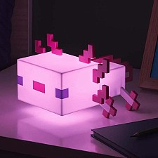 Minecraft-Lampe in Form einer Axolotl
