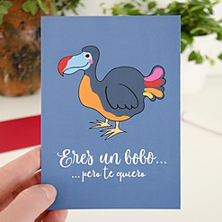 Original Dodo-Grußkarte