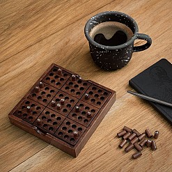 Sudoku-Spiel aus Holz