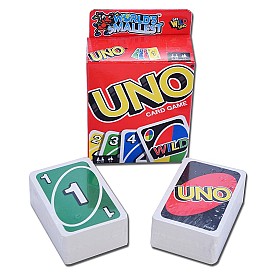 Miniatur-UNO-Kartenspiel