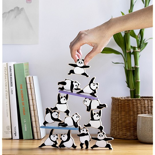 Zen-Panda-Balancierspiel