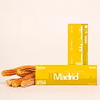 Eine Skyline der Stadt Madrid