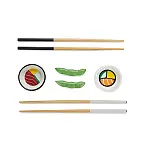 Komplettset für zwei Personen