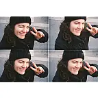 Aufnahme von vier aufeinanderfolgenden Fotos in einem einzigen Bild