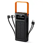 4-in-1-Ladegerät: USB, Lightning, Typ C und Micro-USB