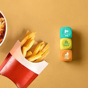  What to Eat Würfelset zur Lebensmittelauswahl