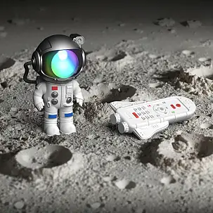 Mini-Astronautenprojektor mit beruhigenden Klängen