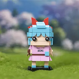 Bulma-Figur zum Zusammenbauen aus „Dragon Ball“ 