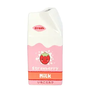 Dekorative Vase in Form eines Milchkartons