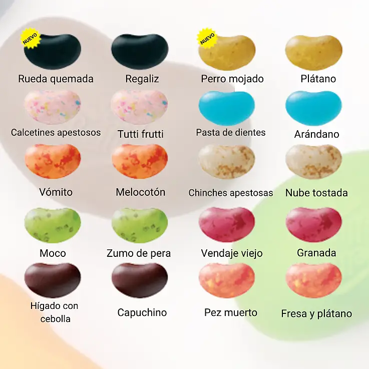 16 verschiedene und... überraschende Geschmacksrichtungen