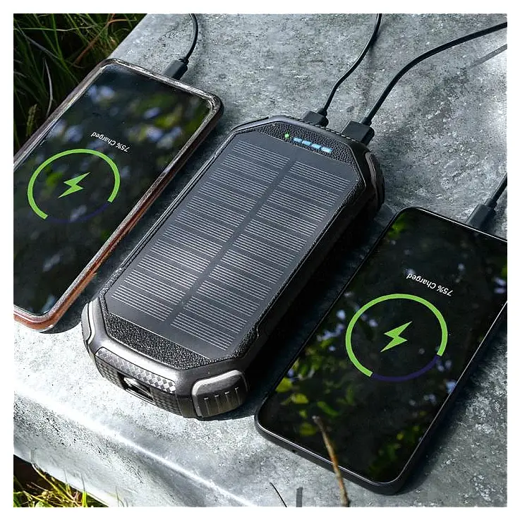 20.000 mAh Solarladegerät