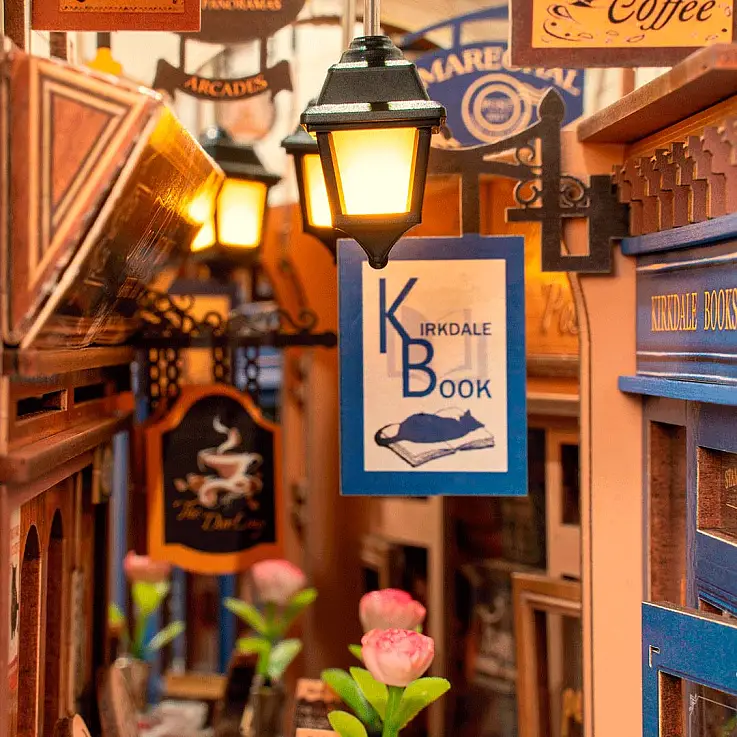 Das Modell ist beleuchtet