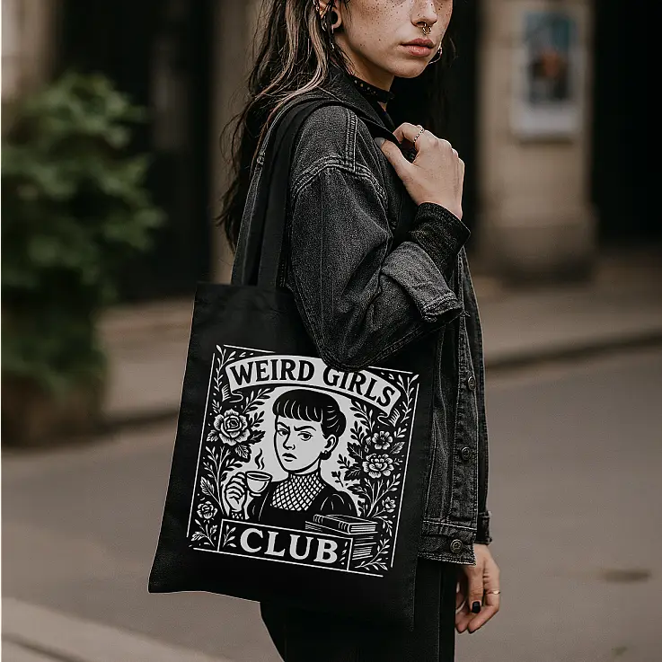 Tragetasche Weird Girls Club