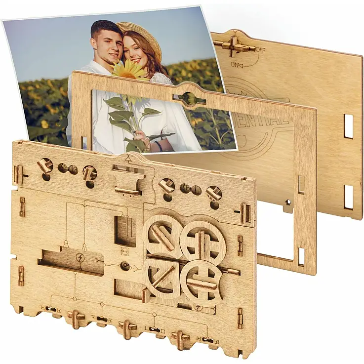 ClueFrame: Fotorahmen mit Rätseln